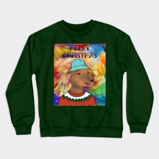 Christmas Llama Crewneck Sweatshirt